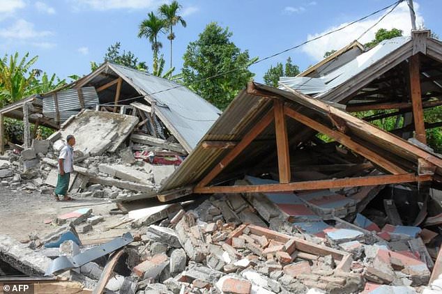 13 Tewas dan Ratusan Terluka Akibat Gempa 6,4 SR Landa Lombok